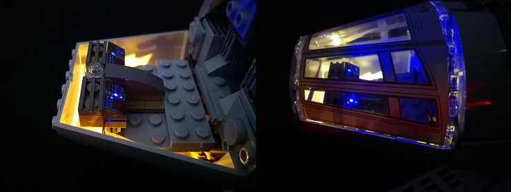 Review LED Light for LEGO Star Wars UCS Millennium Falcon 75192 2 - Bricks Delight