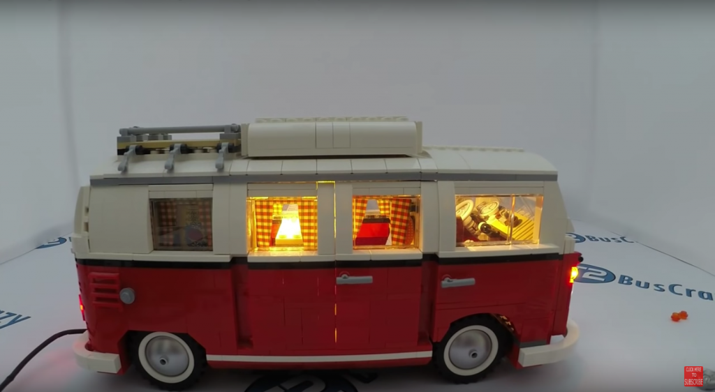 Review LED Light for LEGO VOLKSWAGEN T1 CAMPER VAN 5 2 - Bricks Delight