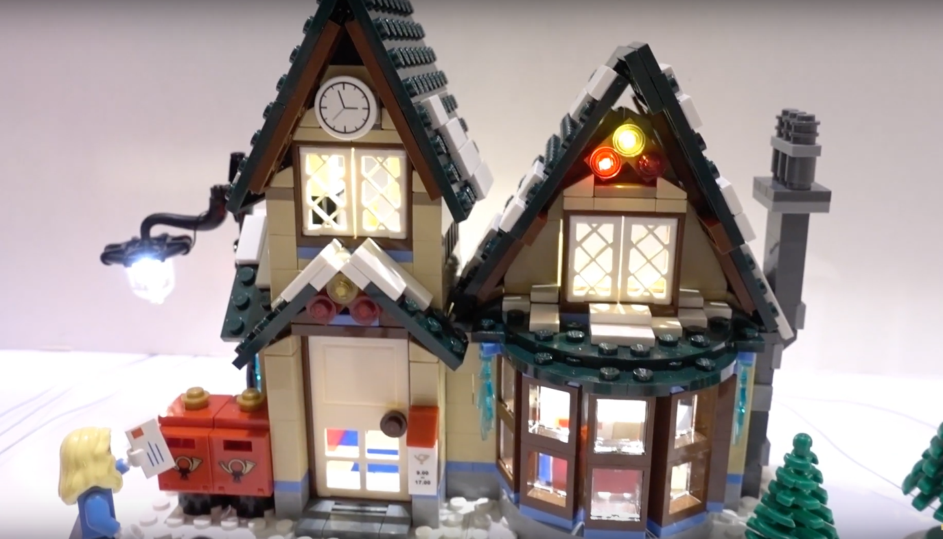 Review Led Light For Lego 10222 Winter Village Post Office 7
