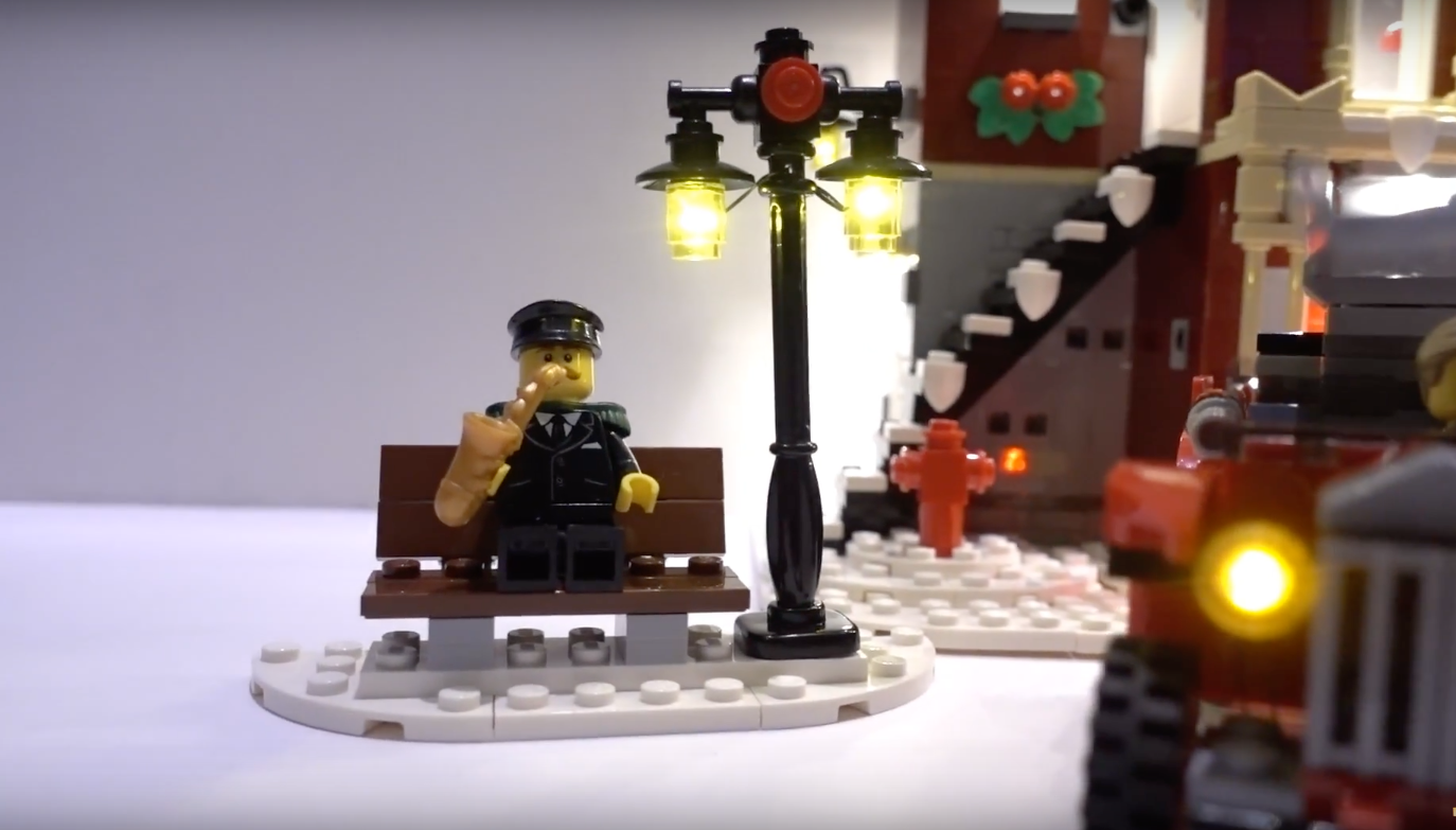 Review Led Light For Lego 10263 Winter Village Fire Station 3