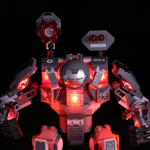 LED Light Kit For LEGO 76124 S Avengers Endgame War Machine Buster lighting set