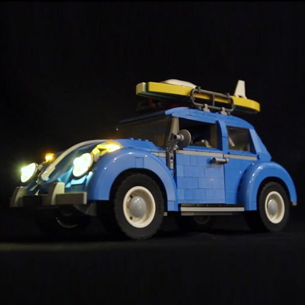 LED light up kit for lego 10252 technic City Car Beetle Model Compatible 21003 Building Blocks - Bricks Delight