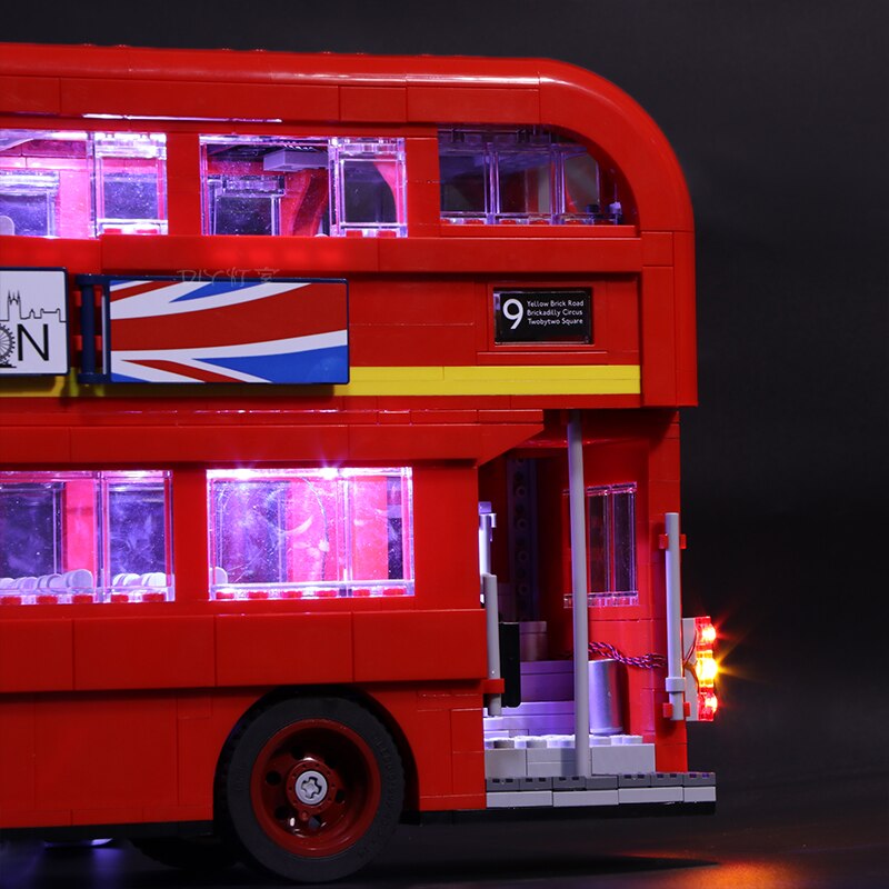 Details about   LED Light Lighting USB Kit ONLY For Lego 10258 London Bus Bricks Building Blocks 