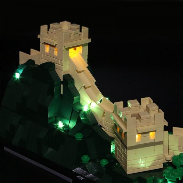 Led Light Set For Lego 21041 Compatible 17010 Chinese Famous Building the Great Wall of China 1 - Bricks Delight