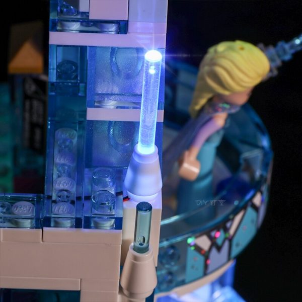 Led Light Set For Lego 41148 friend Snow World Compatible 25002 Elsa s Magical Ice Palace 3 - Bricks Delight