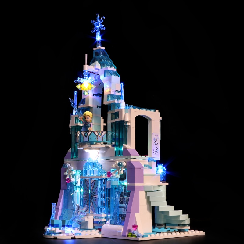 LEGO 41148 Led Light Snow World Elsa's Magical Ice Palace Castle 