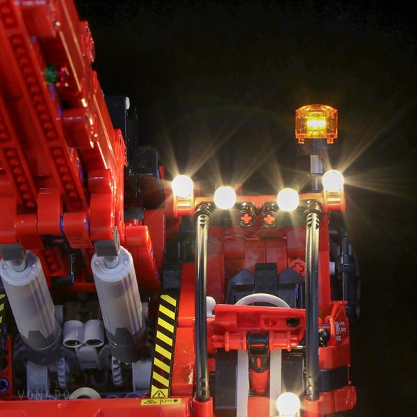 Led light for LEGO Mechanical Group 42082 Complex Terrain Crane LEGO Technic series Boy and girl - Bricks Delight